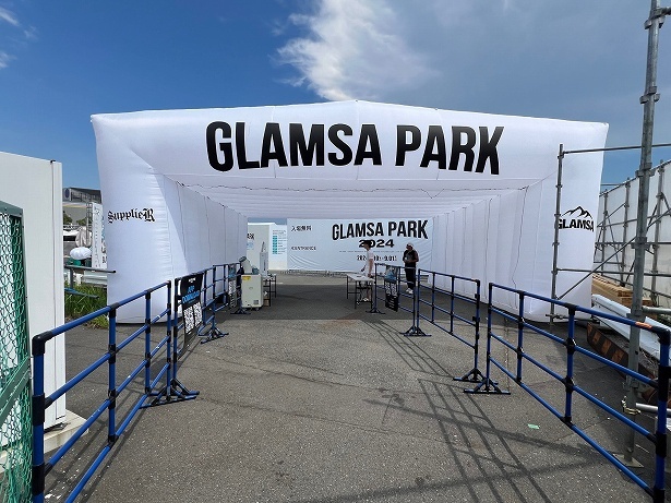 お台場で開催中の「GLAMSA PARK」