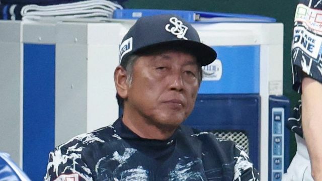 西武の渡辺久信GM兼監督代行【写真：時事】