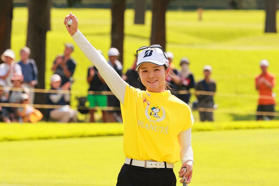 自身初の完全Vでツアー5勝目