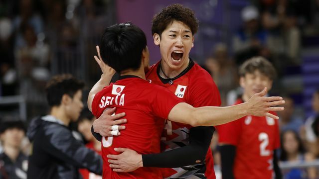 石川祐希選手（写真:USA TODAY Sports/ロイター/アフロ）