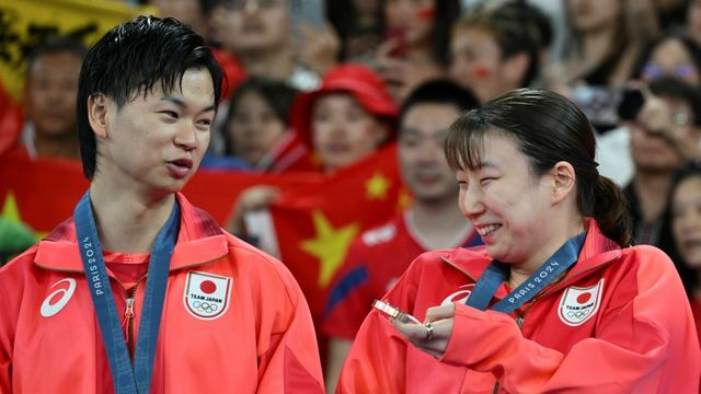 ペアを解消したバドミントンの渡辺勇大選手と東野有紗選手(写真：エンリコ/アフロスポーツ)