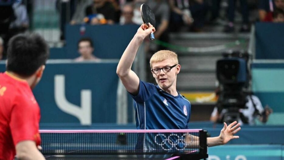 写真：フェリックス・ルブラン（フランス）/提供：ITTF/ONDA