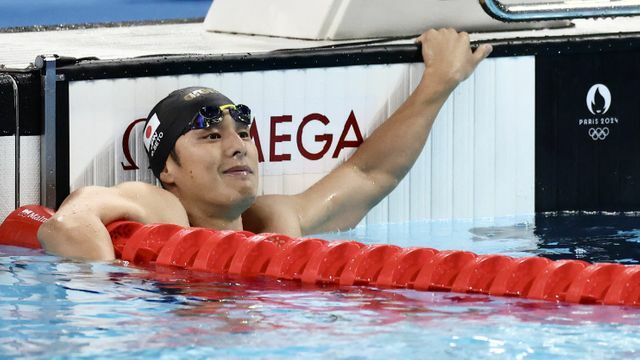 決勝で7位に終わった瀬戸大也選手(写真：日刊スポーツ/アフロ)