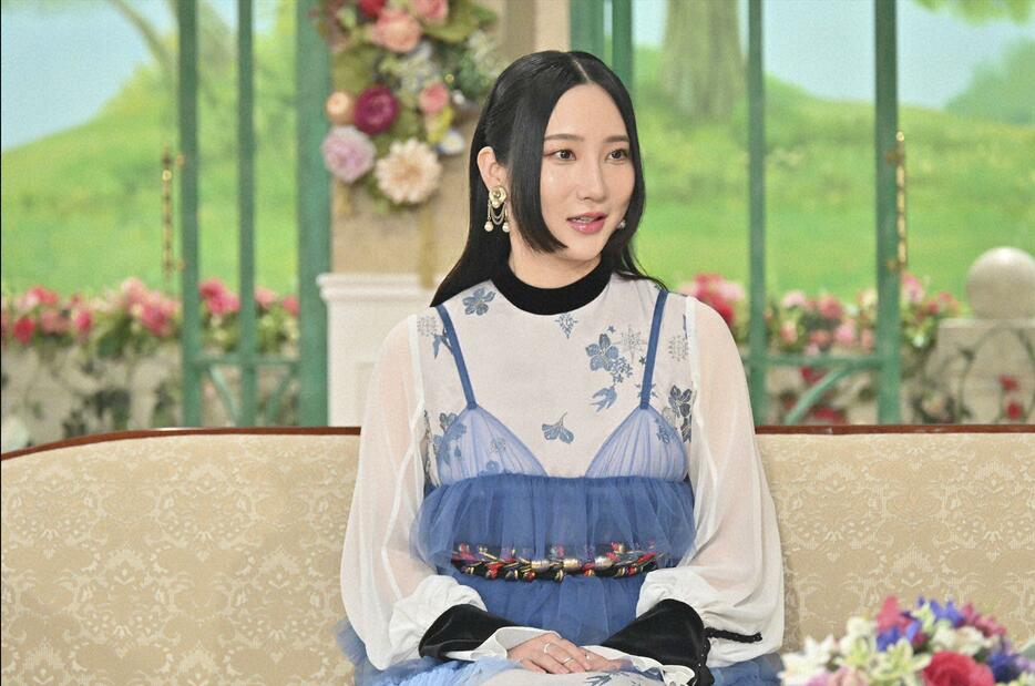 8月21日放送の「徹子の部屋」に出演するファーストサマーウイカさん＝テレビ朝日提供