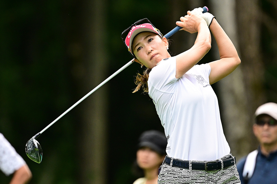 今季初優勝を目指す上田桃子(Atsushi Tomura/Getty Images)