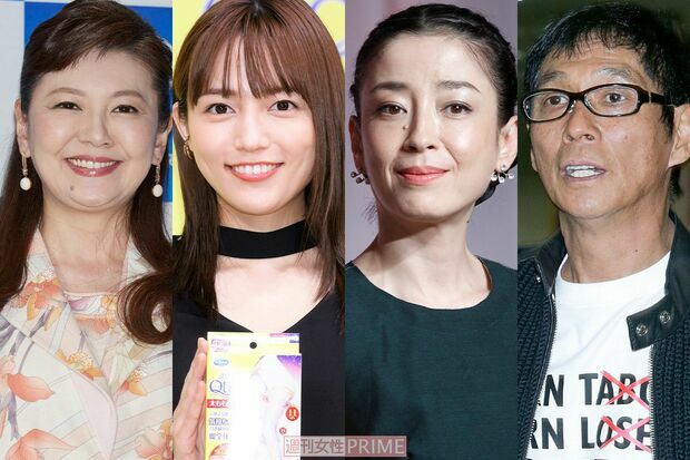 南野陽子、川口春奈、宮沢りえ、明石家さんま