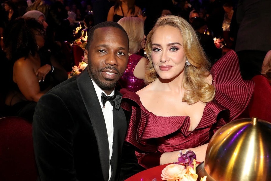 リッチ・ポール（Rich Paul）、アデル（Adele）　Photo: Getty Images