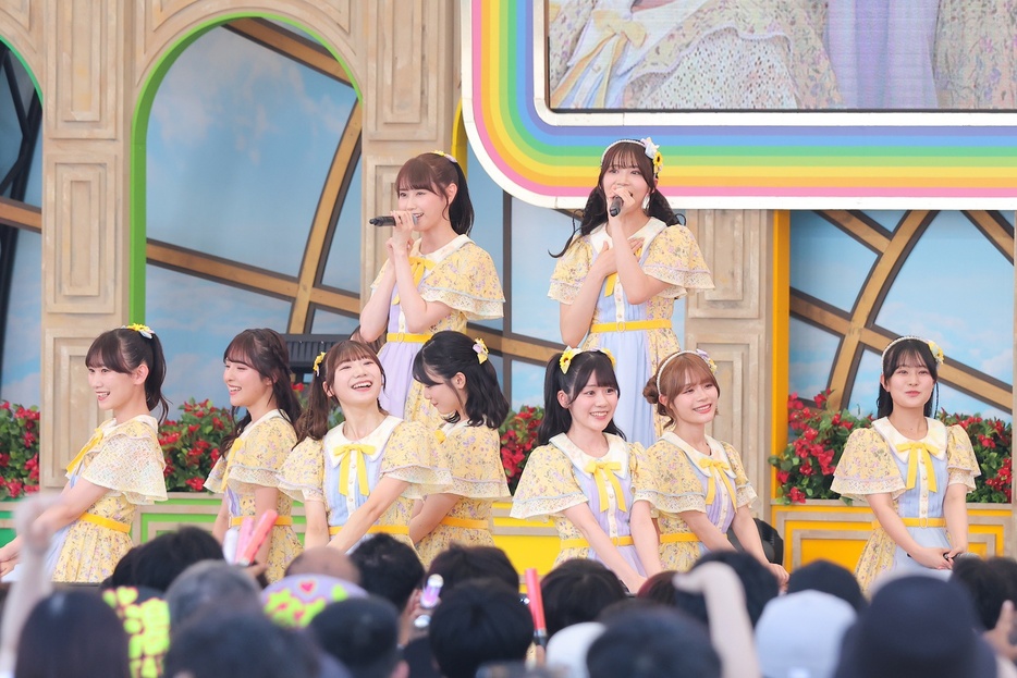 TIF2日目のHOT STAGEに登場したNGT48