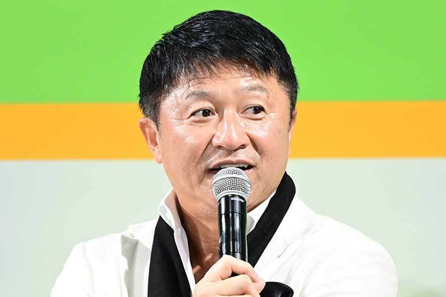 イベントに出席した武田修宏【写真：ENCOUNT編集部】