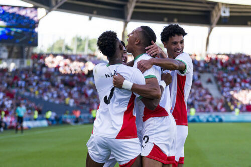 U－23エジプト代表に勝利したU－23モロッコ代表 [写真]=Getty Images