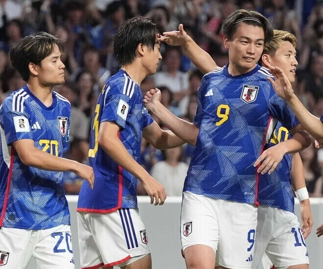 ９月５日に中国と対戦する森保ジャパン。(C)SOCCER DIGEST