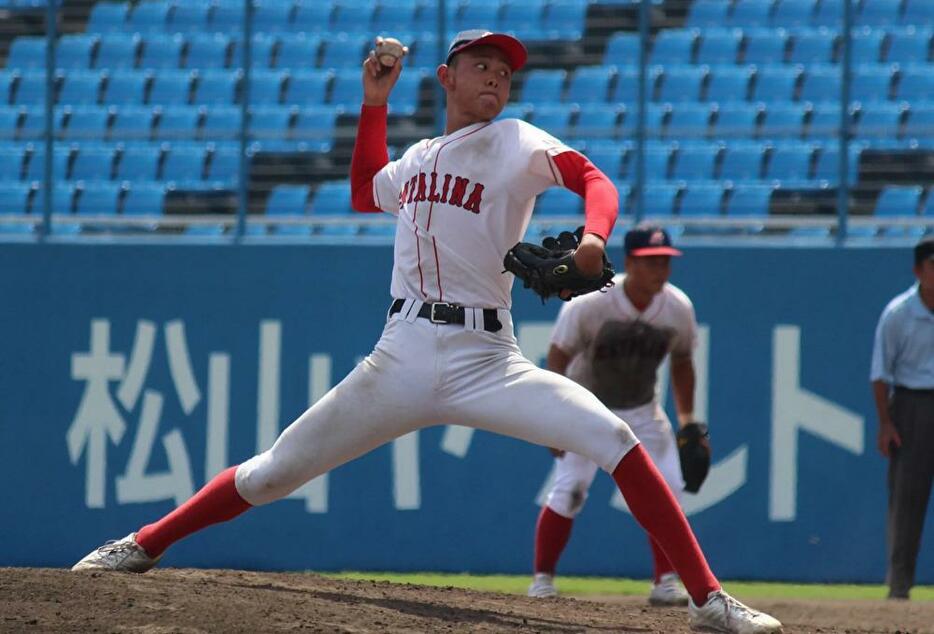 聖カタリナ・有馬 恵叶（3年）　写真提供：フィールドスポーツ出版