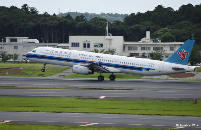 中部－瀋陽線を再開する中国南方航空（資料写真）＝PHOTO: Tadayuki YOSHIKAWA/Aviation Wire