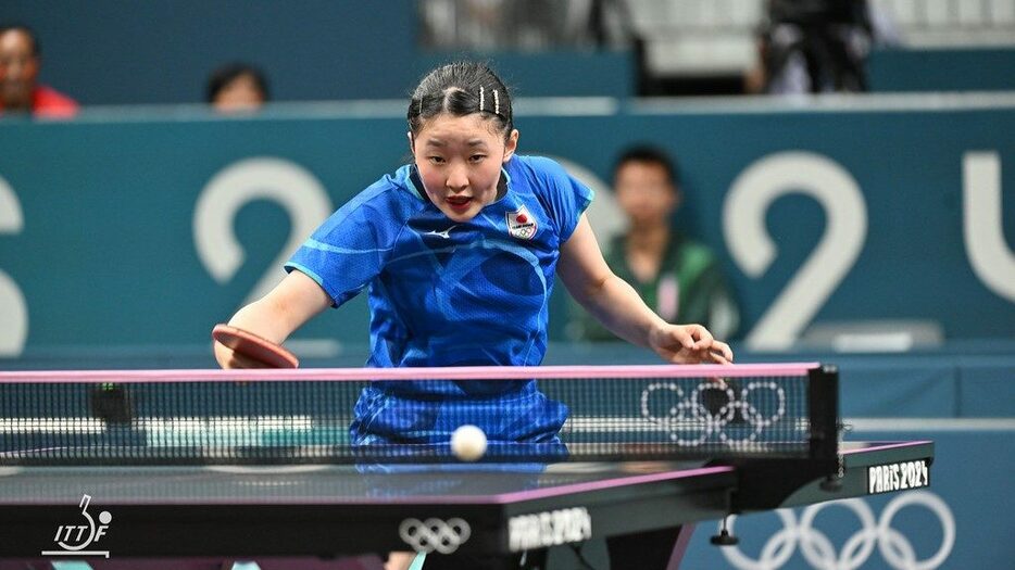 写真：張本美和（木下グループ）/提供：ITTFWorld