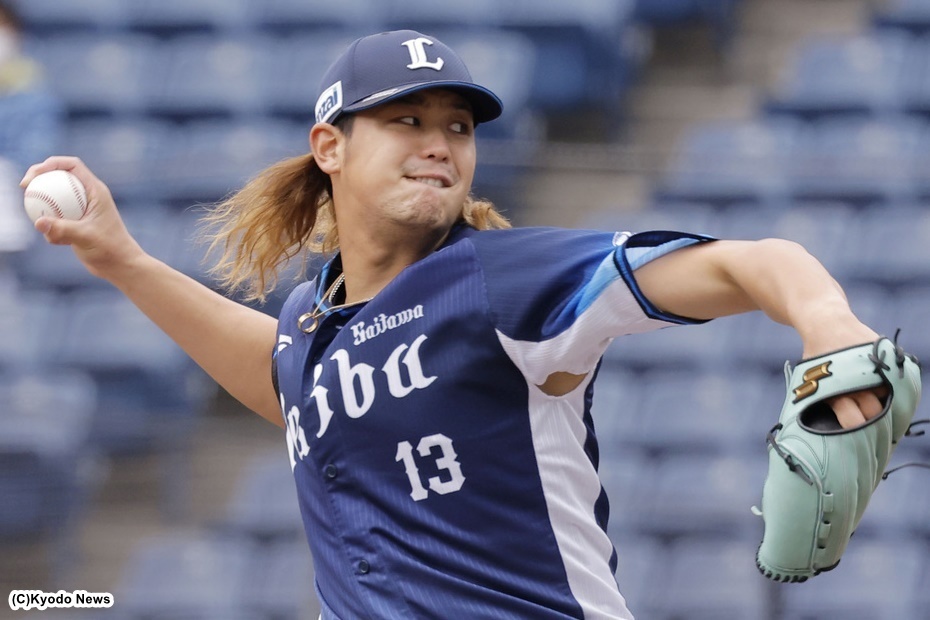 西武・髙橋光成 (C) Kyodo News