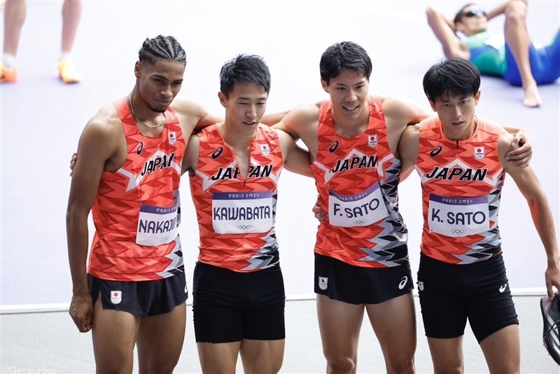 日本の4×400mRは予選と同じメンバーで挑む