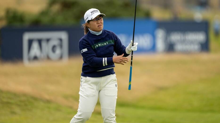 初日63位タイの畑岡奈紗選手（写真：Getty Images）