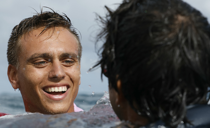 仏領ポリネシア・タヒチ島出身のカウリ・バースト。(C) Getty Images