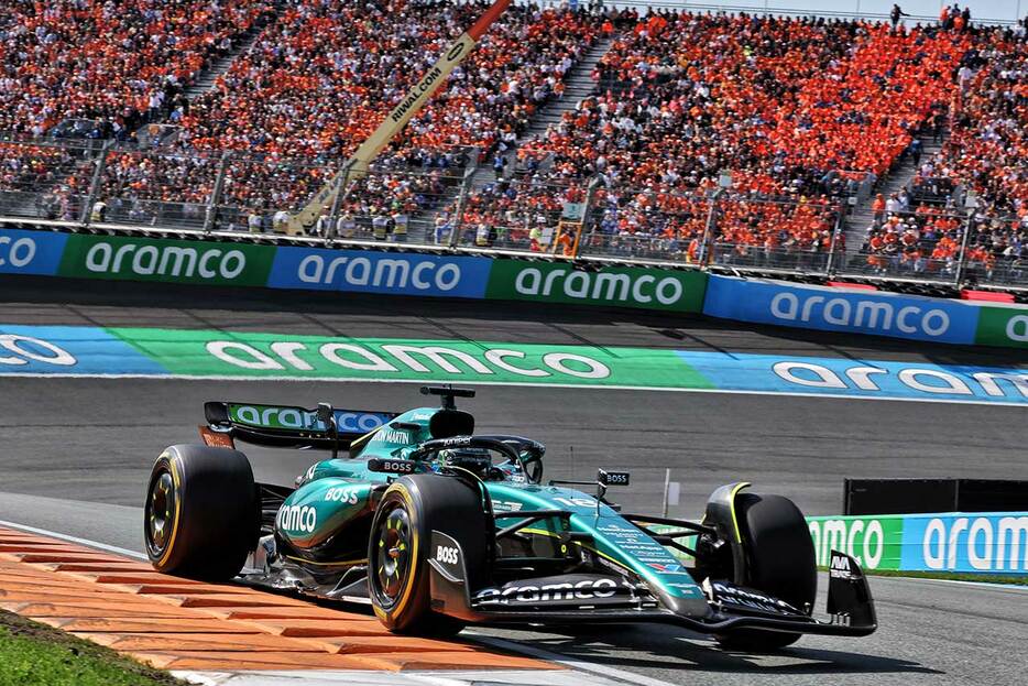 2024年F1第15戦オランダGP　ランス・ストロール（アストンマーティン）