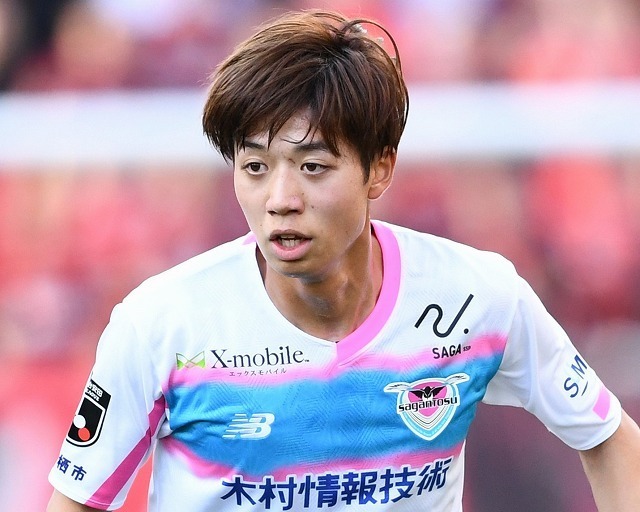 デビュー戦で決定的な仕事を果たした横山。（C）SOCCER DIGEST