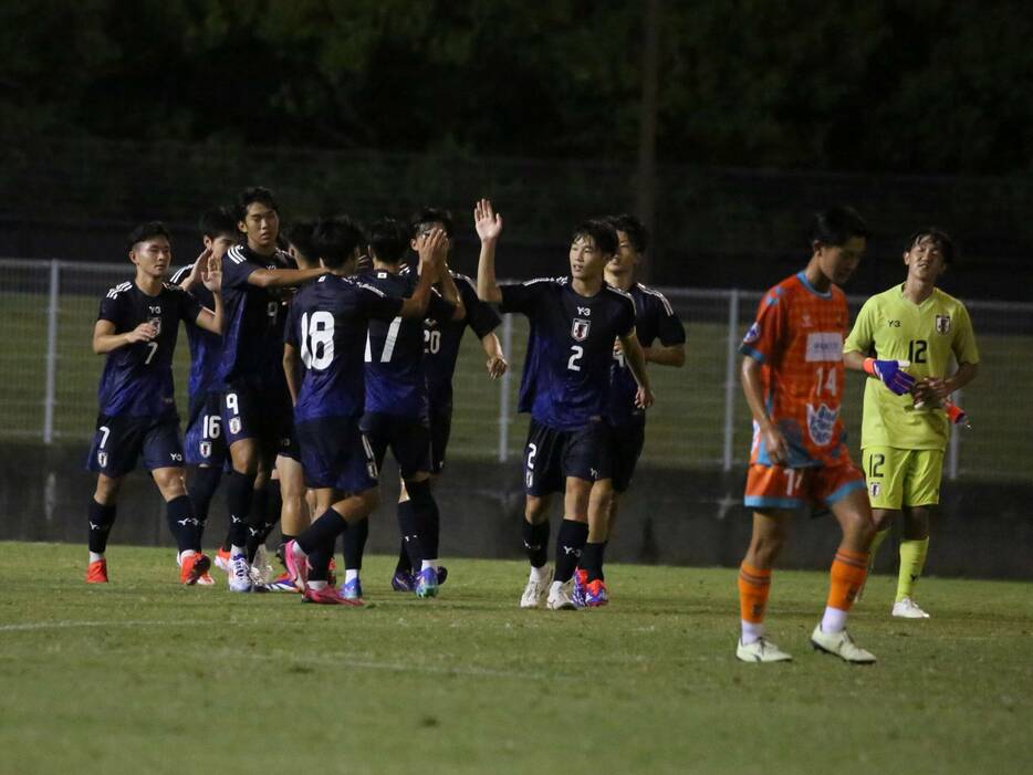 U-17日本代表が2連勝。「Balcom BMW CUP 広島国際ユースサッカー」4連覇へ王手(Taro YOSHIDA)