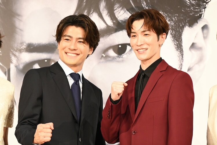 左から森本慎太郎、渡辺翔太。