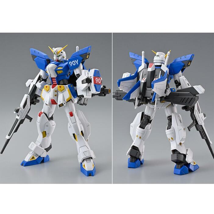 F90IIIY クラスターガンダムのガンプラ「MG 1／100 F90IIIY クラスターガンダム」（c）創通・サンライズ