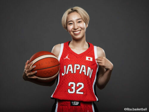 女子日本代表の宮崎早織がGATEとのマネジメント契約を発表 [写真]＝fiba.basketball