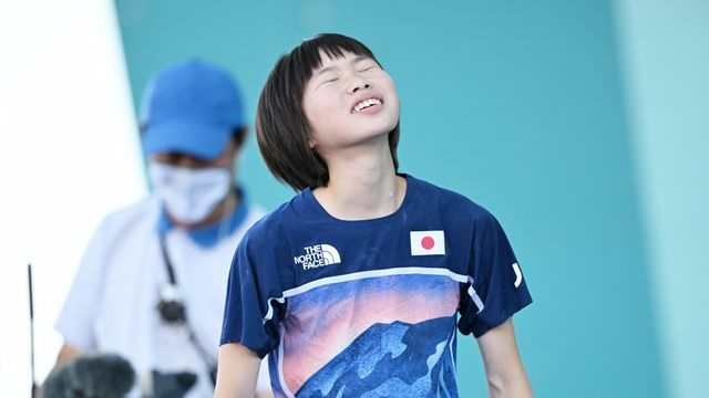 決勝戦を終え悔しそうな表情を見せる森秋彩選手【写真：松尾/アフロスポーツ】