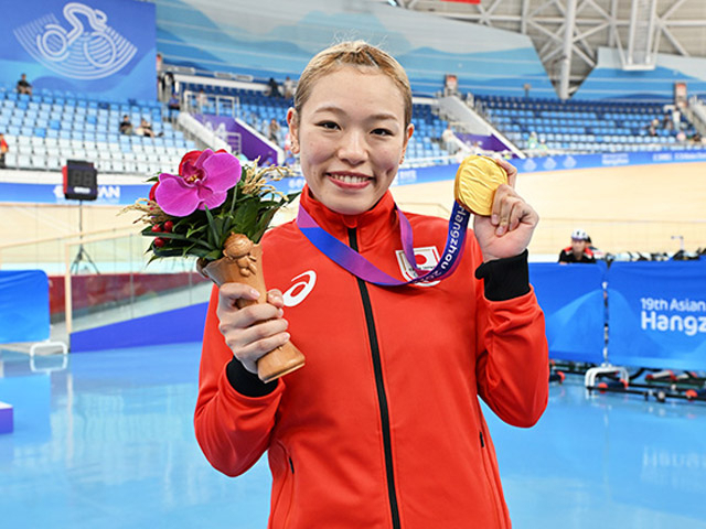 佐藤水菜(写真提供:日本自転車競技連盟)