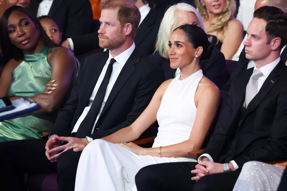 ハリー王子とメーガン夫人。（ハリウッド、2024年7月11日）photography: Getty Images