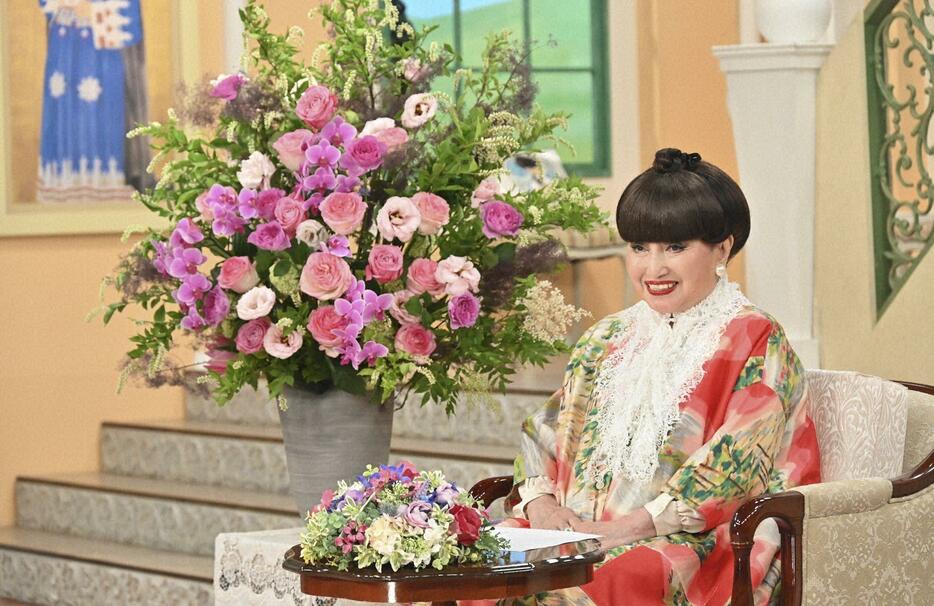 「徹子の部屋」で司会を務める黒柳徹子さん＝テレビ朝日提供