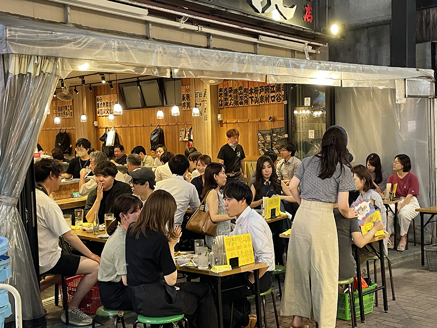 賑わいを取り戻した東京都内の居酒屋