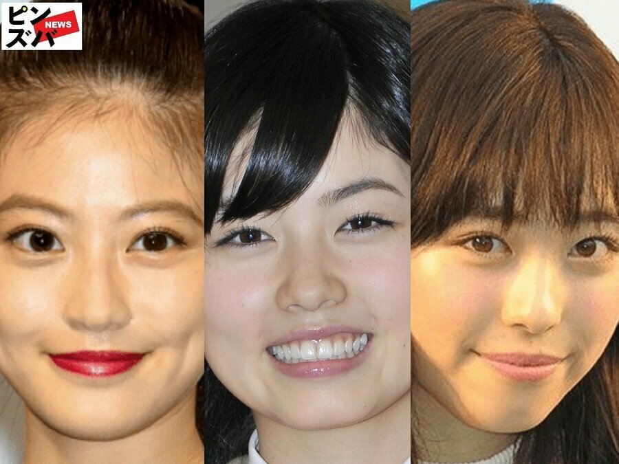 今田美桜、小芝風花、福原遥 （C）ピンズバNEWS