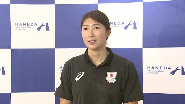 帰国した池江璃花子選手