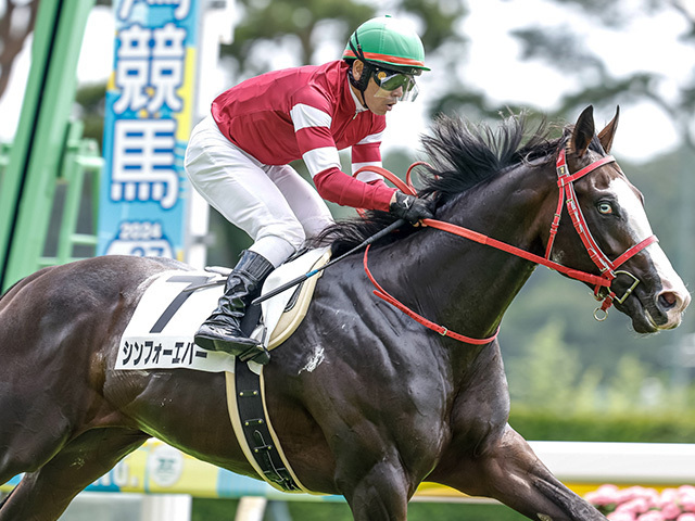 重賞初制覇を目指すシンフォーエバー(撮影：下野雄規)