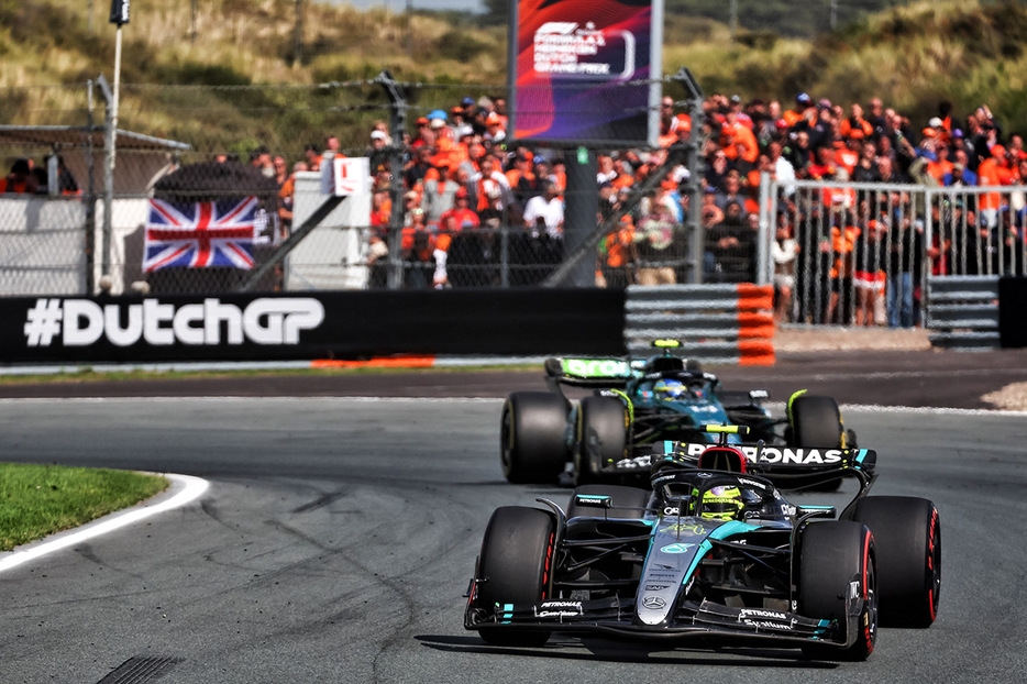 2024年F1第15戦オランダGP　ルイス・ハミルトン（メルセデス）