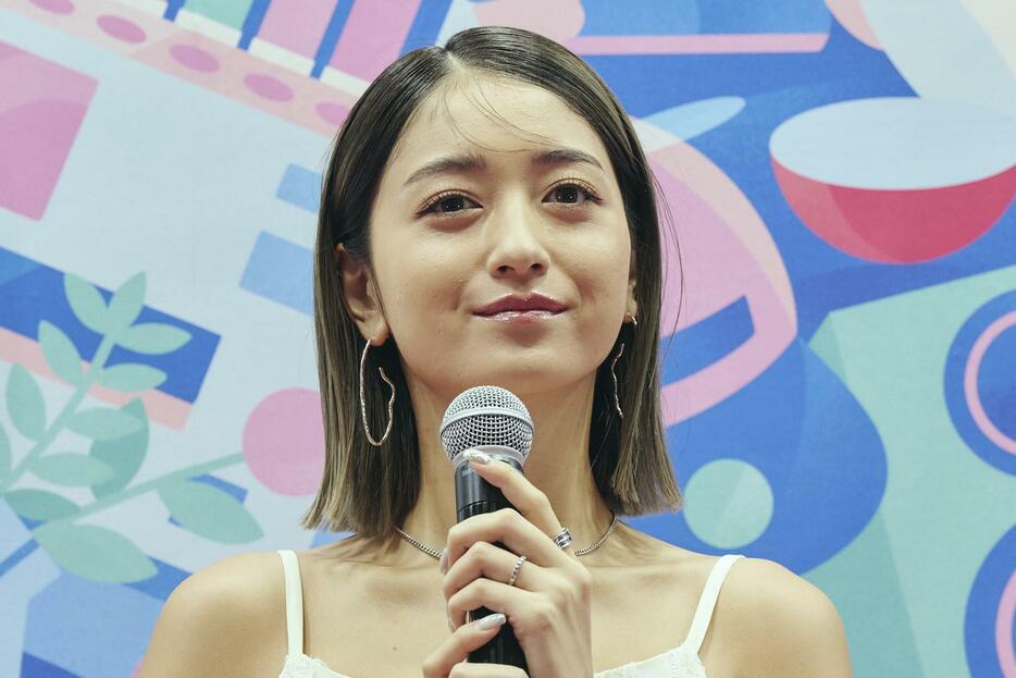 タカラトミーアーツ「ガチャ日本上陸60周年プロジェクト発表会」に出席した池田美優さん