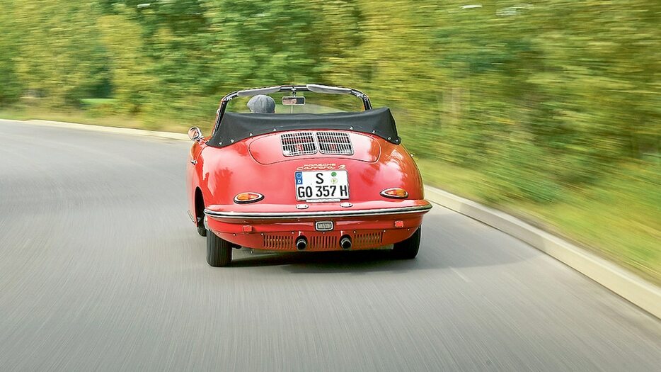 伝説のフールマン エンジン（Fuhrmann engine）を搭載するポルシェ 356 B カレラ2 カブリオレ（Porsche 356 B Carrera 2 Cabriolet）は今や特別なクラシックカーの1台だ。