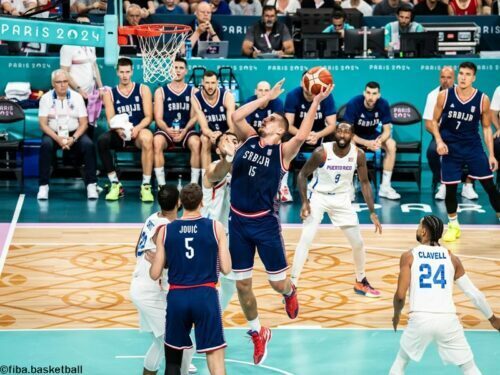 プエルトリコに快勝したセルビア[写真]=fiba.basketball