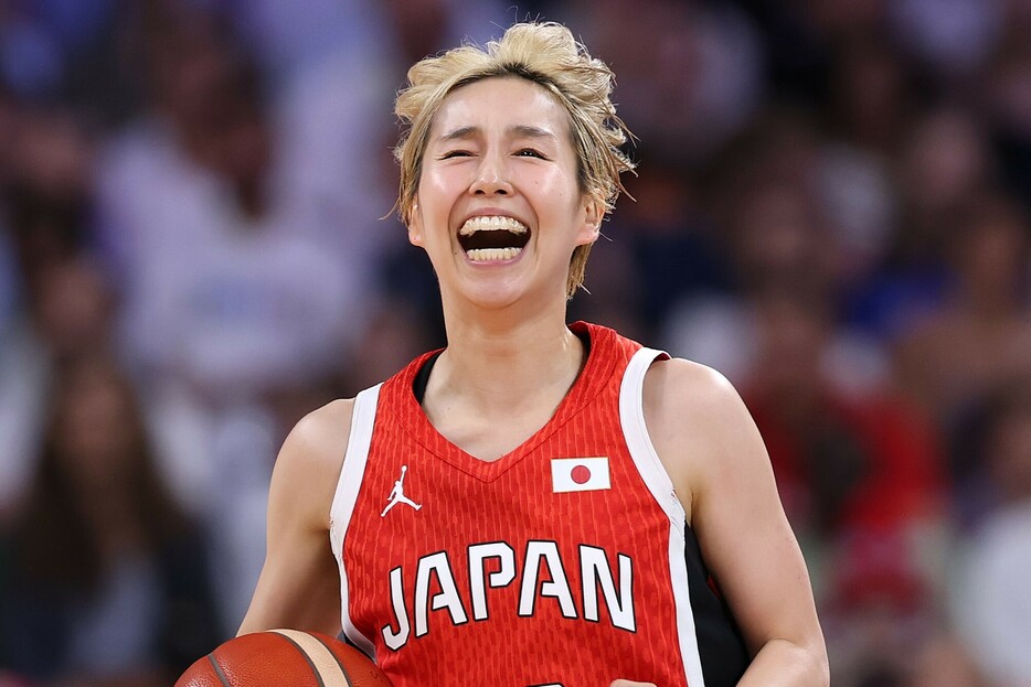 バスケ女子日本代表の宮崎が帰国。選手村についてSNSに投稿した(C)Getty Images