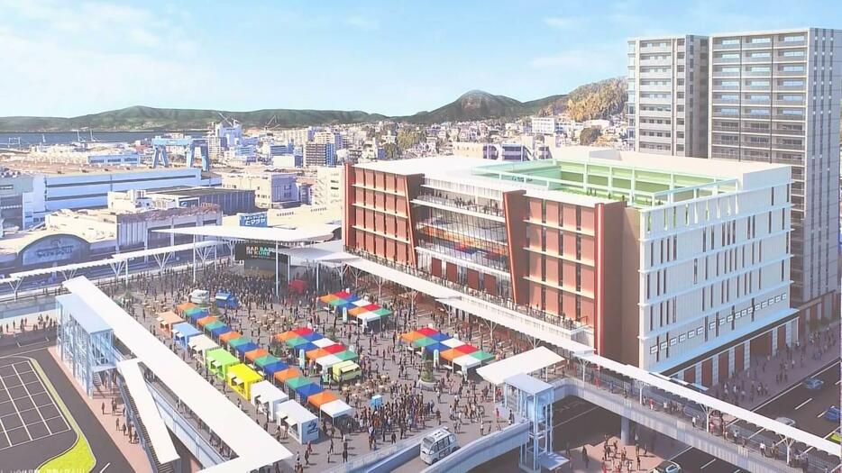 旧そごう跡地　呉駅前に２０階建て複合ビル　広島・呉市