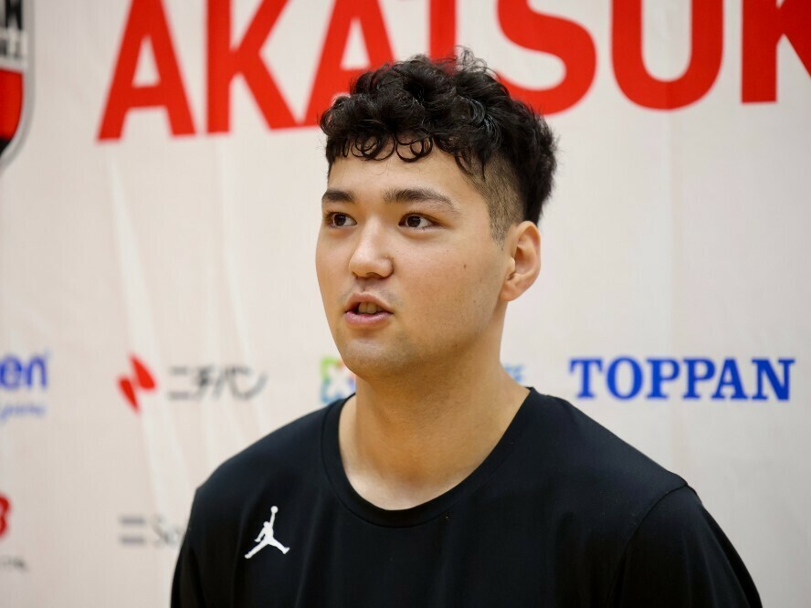 U18男子日本代表の内藤耀悠