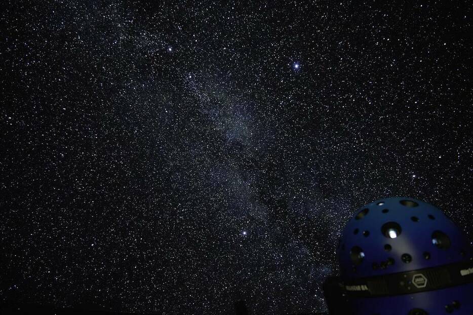 まさに、満点の星空！（画像提供：はまぎん こども未来科学館）