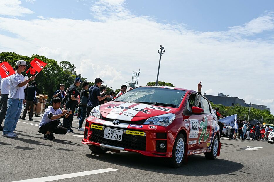 2023年のTGR Rally Challeng唐津の様子