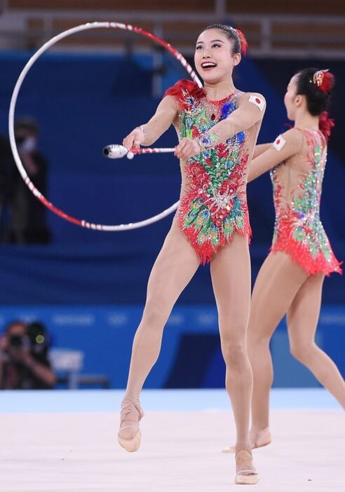 東京五輪に出場した竹中七海選手(写真:アフロ)