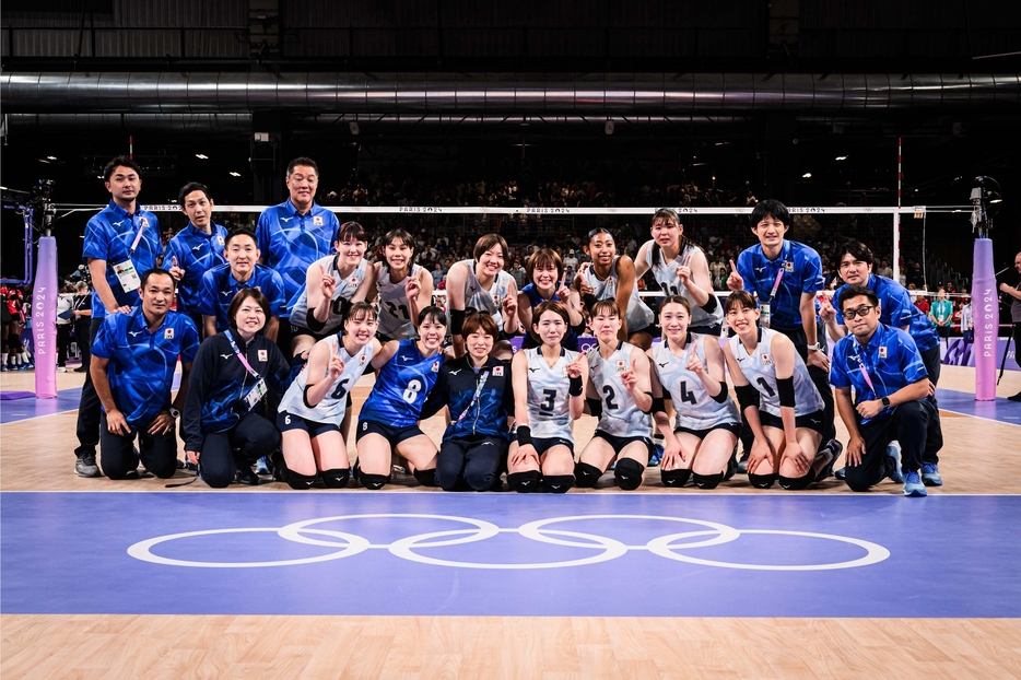 女子日本代表【写真：Volleyball World】