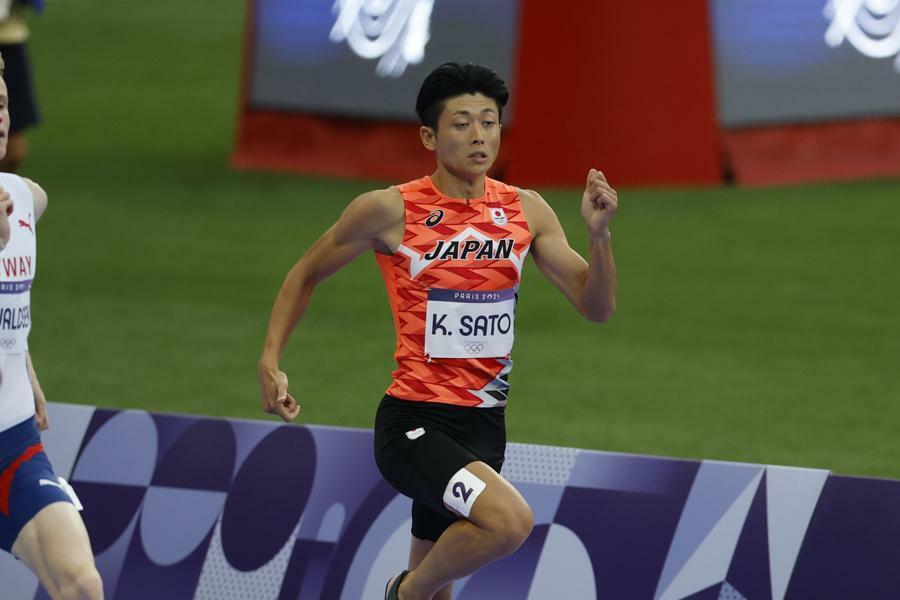 男子400mで予選5着に止まった佐藤拳太郎