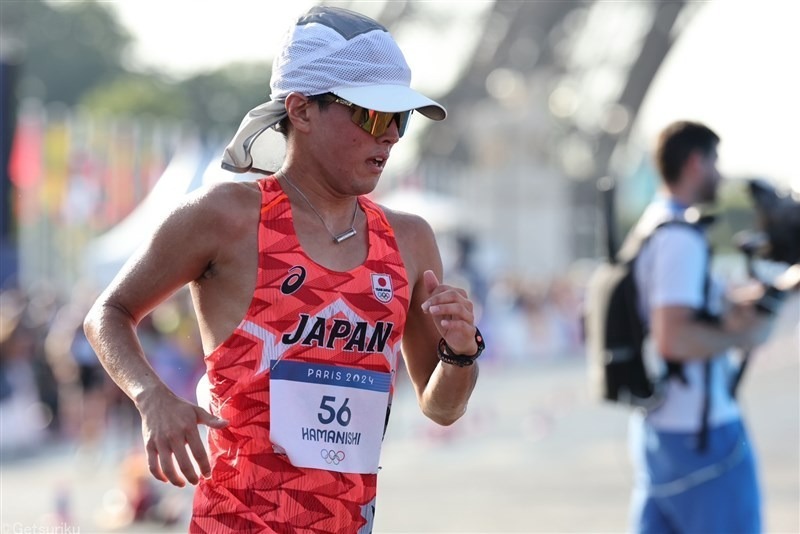 パリ五輪男子20km競歩に出場した濱西諒