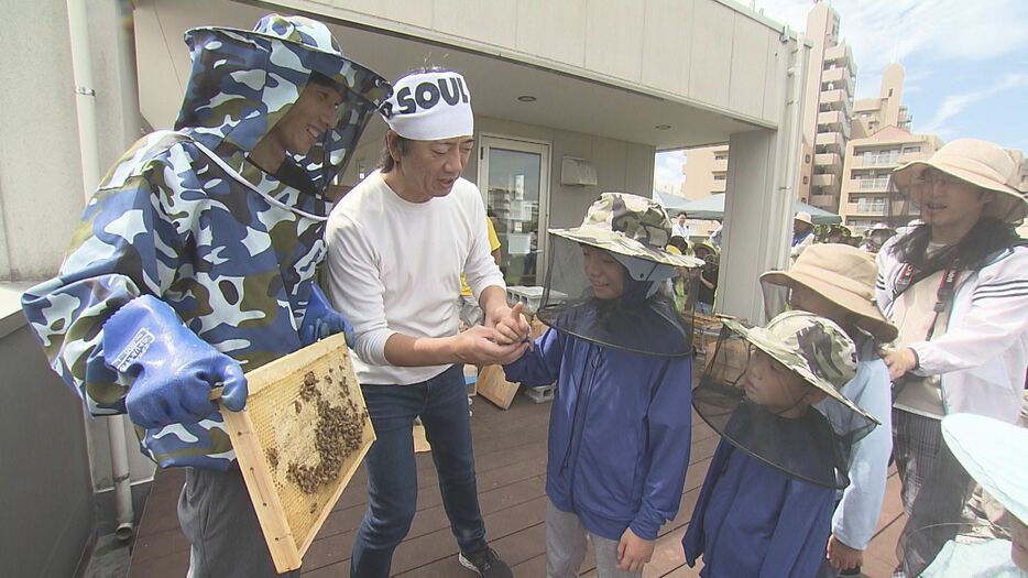 子供たちがミツバチについて学んだ 名古屋市守山区